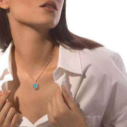 [Garvey]LUCKY MOVE DIAMOND NECKLACE
