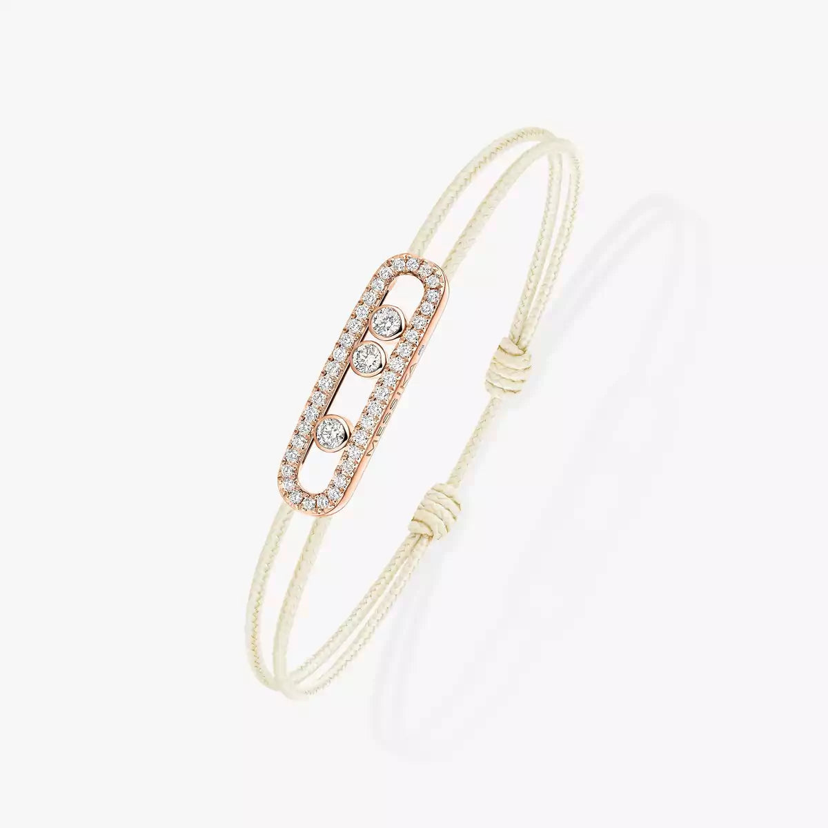 [Garvey]CARE(S) PAVÉ CORD BRACELET