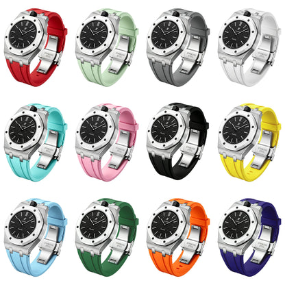 [Garvey]Royal Oak Pop Exclusive Steel Case & Silicone Strap With Cradle