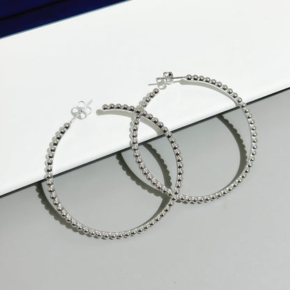 [Garvey] SMOOTH BEAD STUD EARRINGS