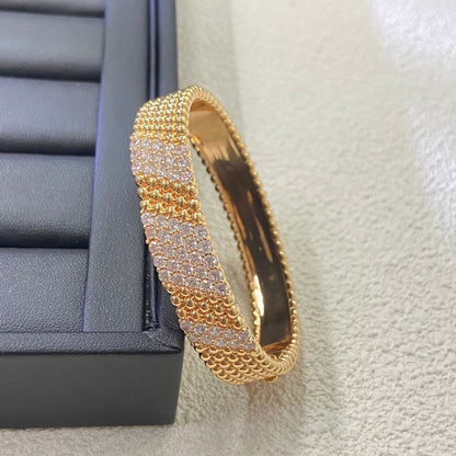[Garvey]  FIVE-ROW DIAMOND BRACELET