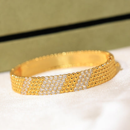 [Garvey]  FIVE-ROW DIAMOND BRACELET