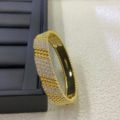 [Garvey]  FIVE-ROW DIAMOND BRACELET