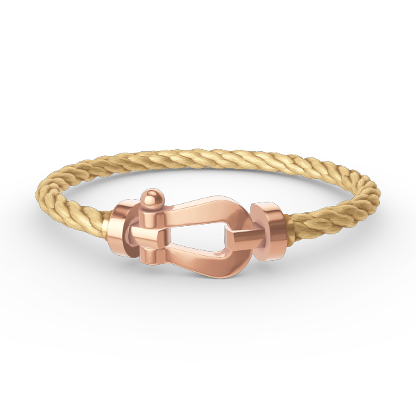 [Garvey ]FORCE LARGE HORSESHOE NO DIAMOND BRACELET ROSE GOLD