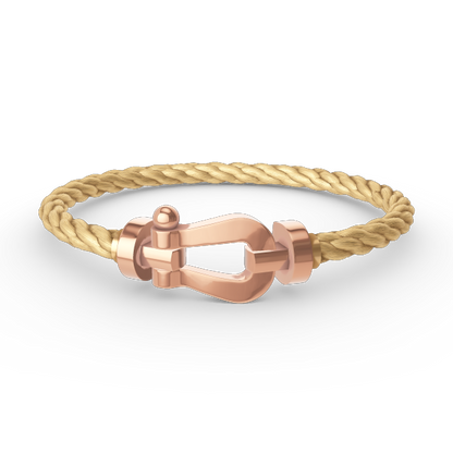 [Garvey ]FORCE LARGE HORSESHOE NO DIAMOND BRACELET ROSE GOLD