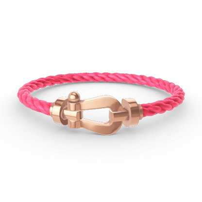 [Garvey ]FORCE LARGE HORSESHOE NO DIAMOND BRACELET ROSE GOLD