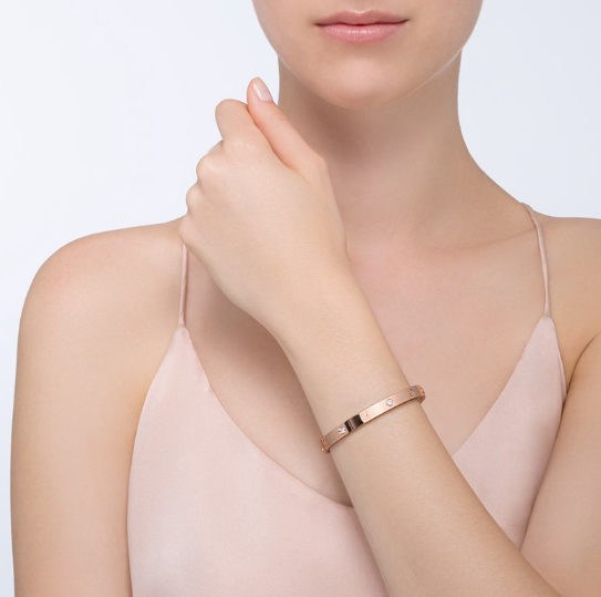 [Garvey ]LOVE BRACELET 6.1MM 4 DIAMONDS