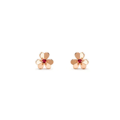 [Garvey ]FRIVOLE  FLOWER PINK EARRINGS
