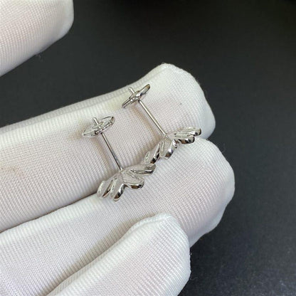 [Garvey ]FRIVOLE MINI SILVER FLOWER EARRINGS