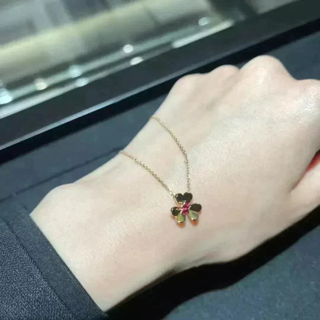 [Garvey ]FRIVOLE GOLD FLOWER NECKLACE