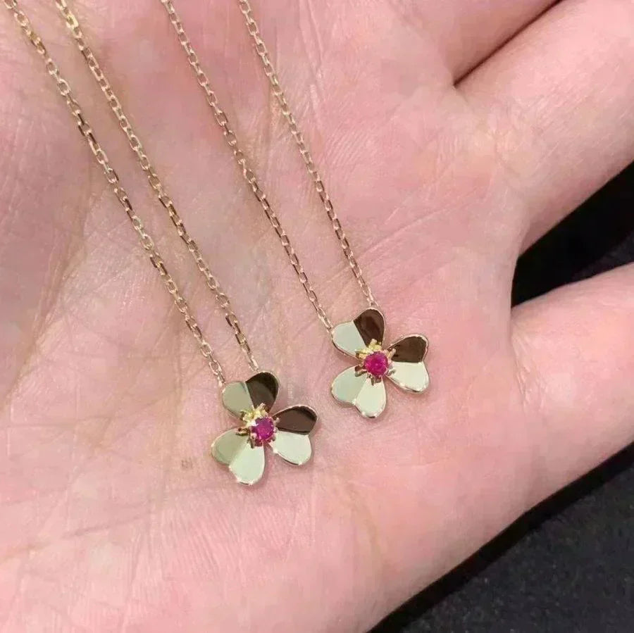 [Garvey ]FRIVOLE GOLD FLOWER NECKLACE