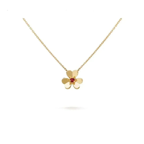 [Garvey]FRIVOLE FLORAL CHARM NECKLACE