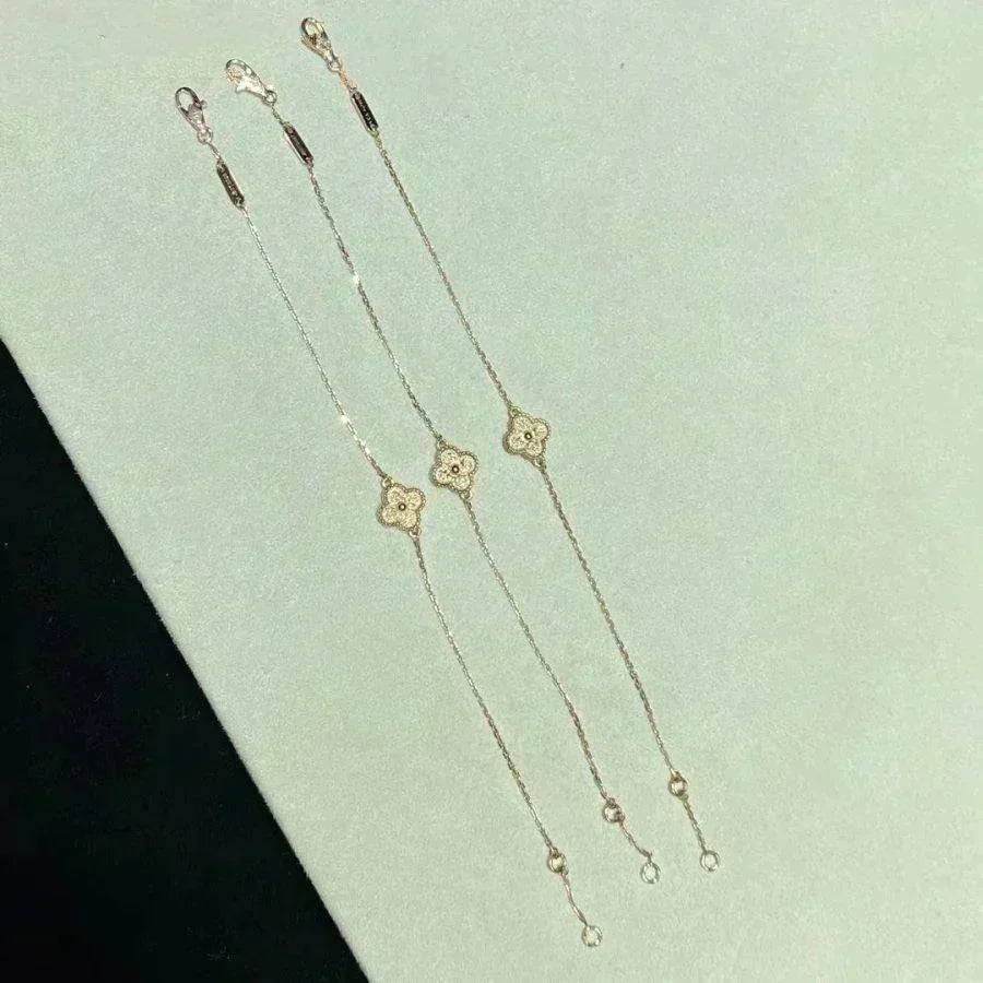 [Garvey ]CLOVER SINGLE FLOWER BRACELET