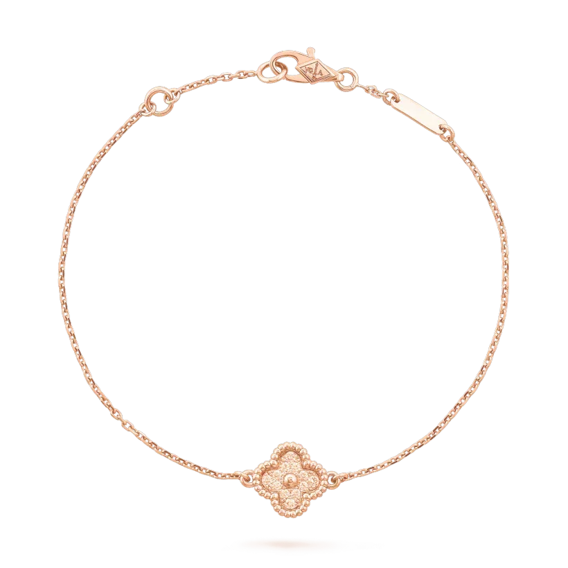 [Garvey ]CLOVER SINGLE FLOWER BRACELET