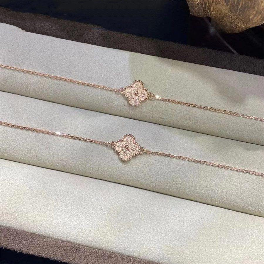 [Garvey ]CLOVER SINGLE FLOWER BRACELET