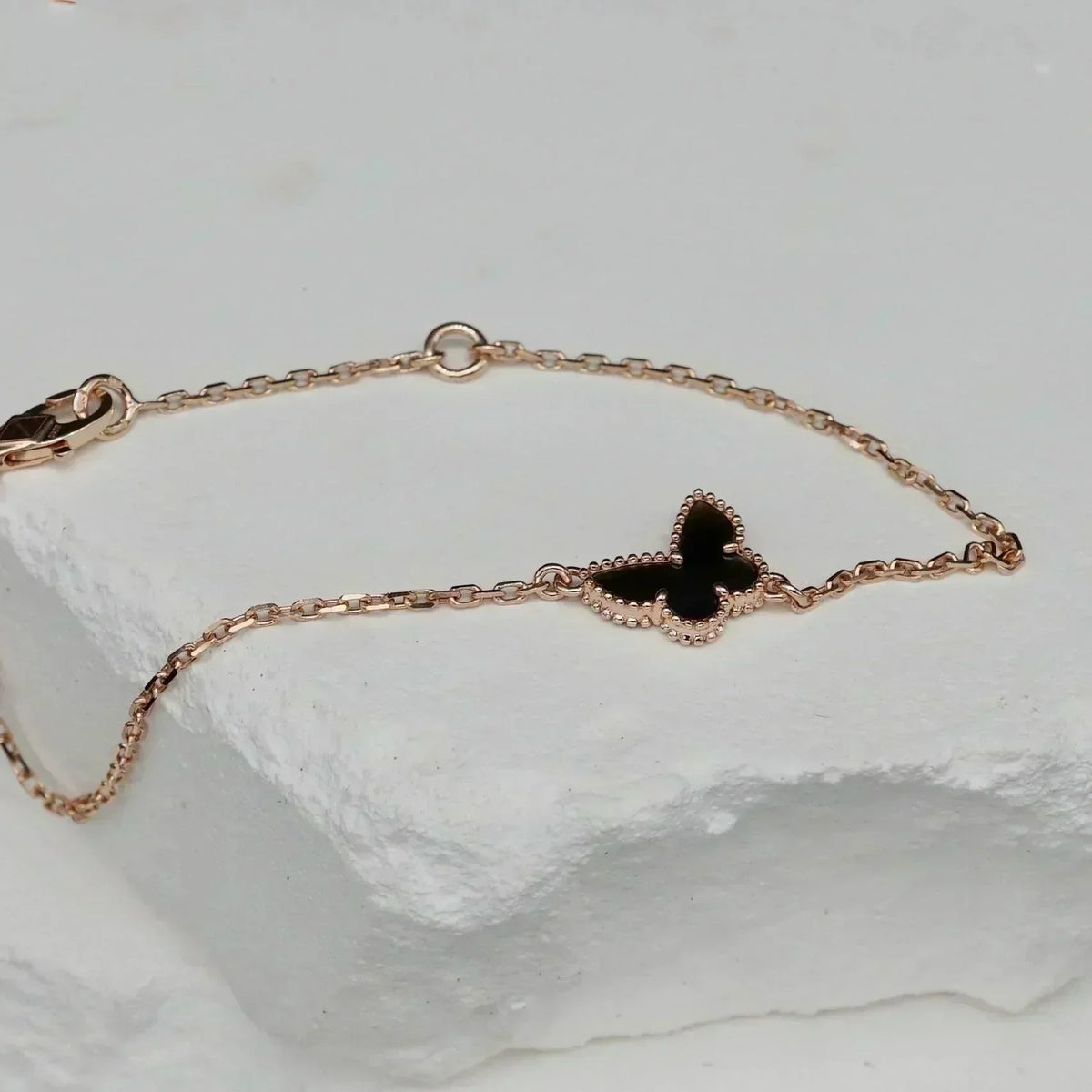 [Garvey ]BUTTERFLY ONYX  BUTTERFLY BRACELET