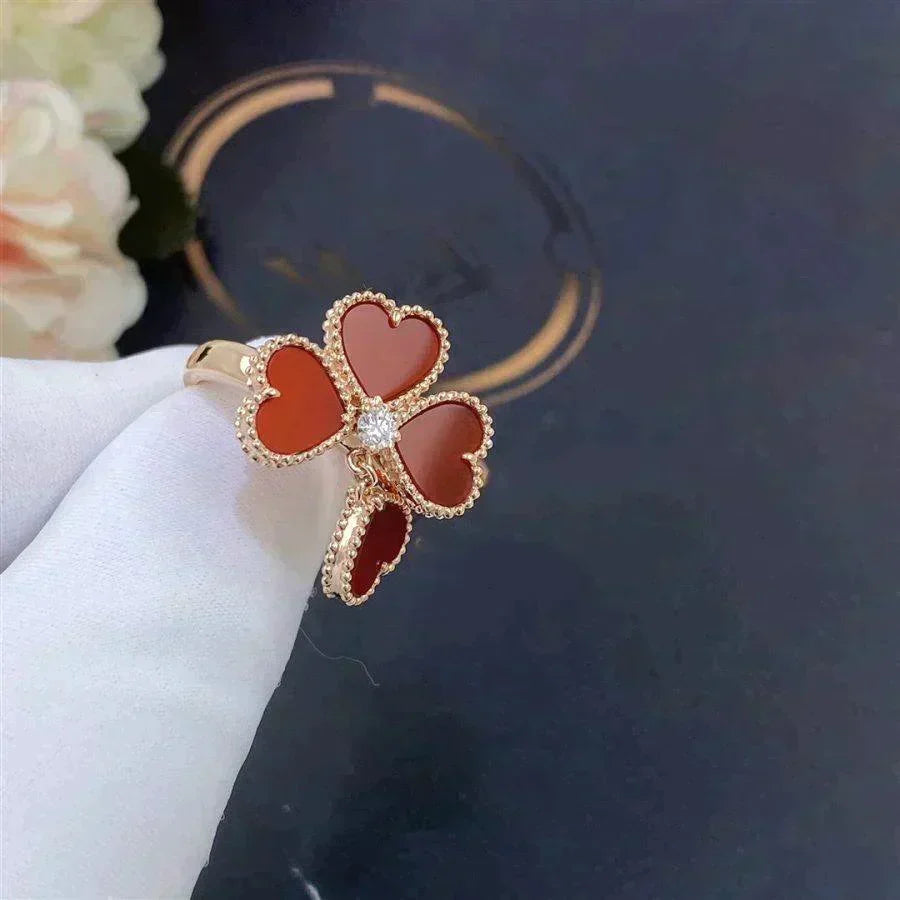 [Garvey ]SWEET CLOVER CARNELIAN RING