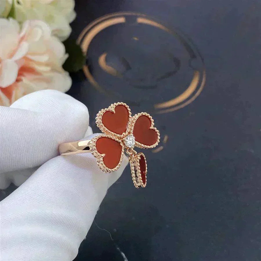 [Garvey ]SWEET CLOVER CARNELIAN RING