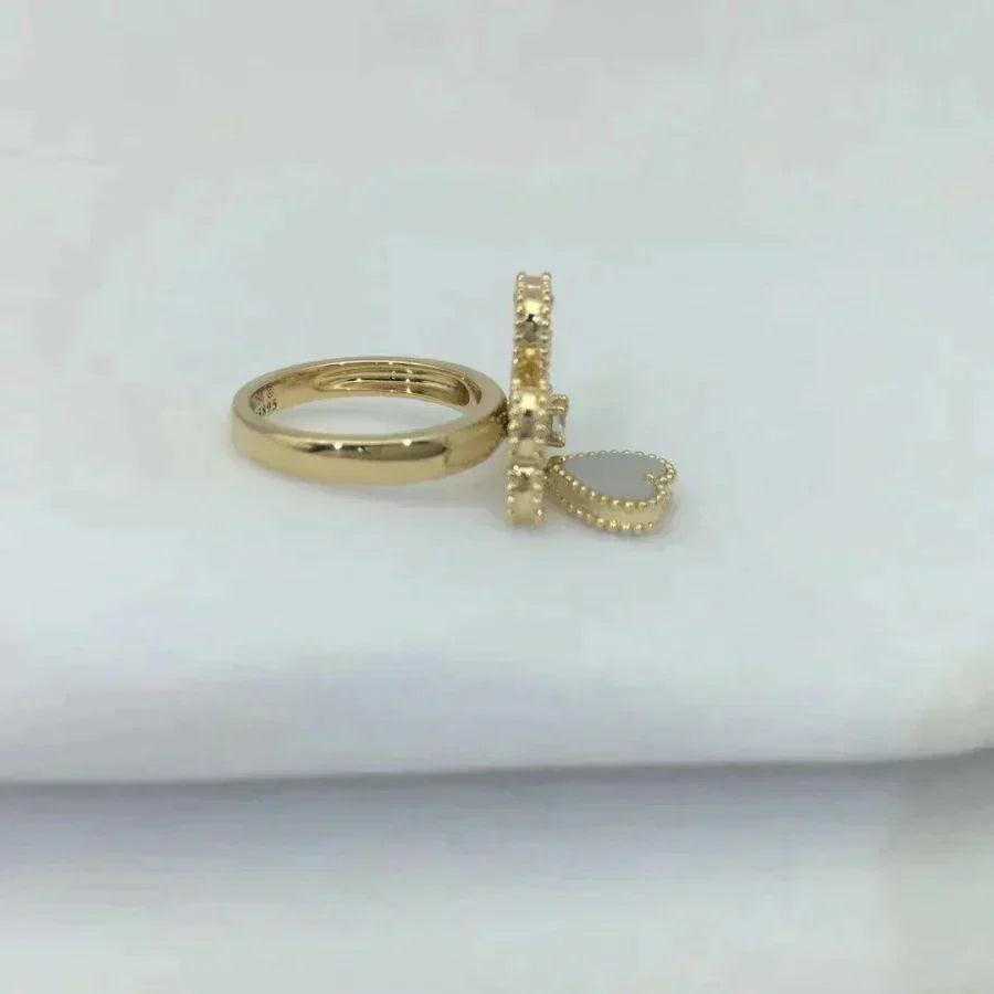 [Garvey ]SWEET CLOVER WHITE MOP RING