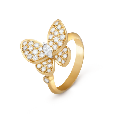 [Garvey ]BUTTERFLY DIAMOND RING