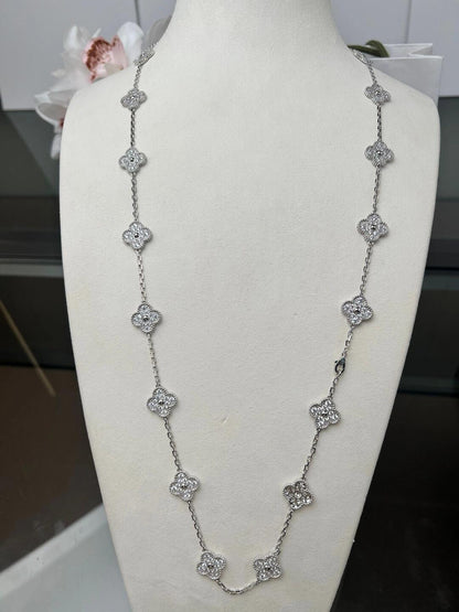 [Garvey ]CLOVER 20 MOTIFS DIAMOND SILVER