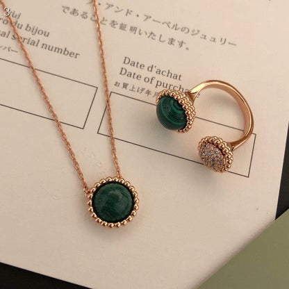[Garvey ]PERLEE COULEURS DIAMOND ROSE GOLD BETWEEN THE FINGER RING