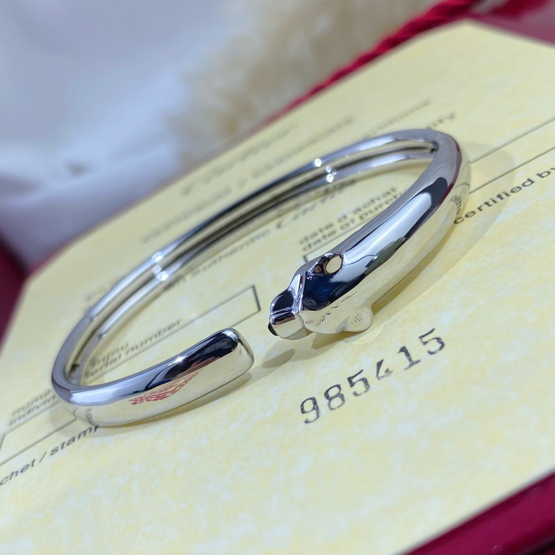 [Garvey ]PANTHERE SILVER OPEN BRACELET