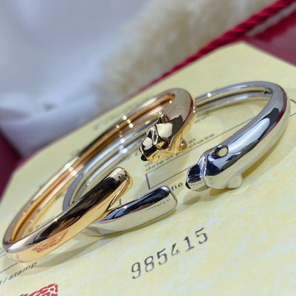 [Garvey ]PANTHERE SILVER OPEN BRACELET