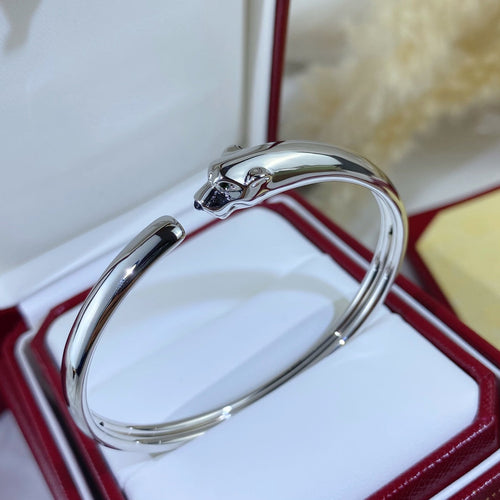 [Garvey ]PANTHERE SILVER OPEN BRACELET