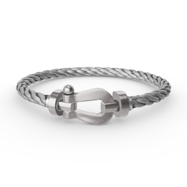 [Garvey ]FORCE LARGE HORSESHOE NO DIAMOND BRACELET SILVER