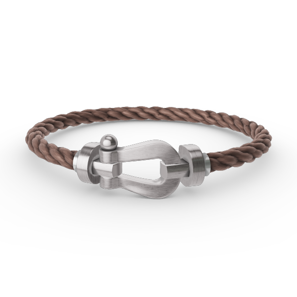 [Garvey ]FORCE LARGE HORSESHOE NO DIAMOND BRACELET SILVER