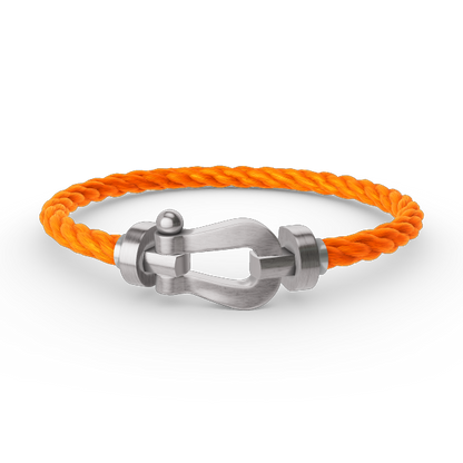 [Garvey ]FORCE LARGE HORSESHOE NO DIAMOND BRACELET SILVER