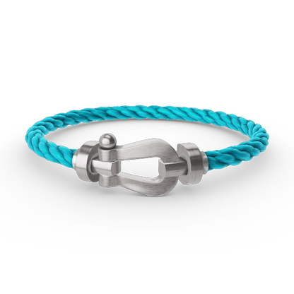[Garvey ]FORCE LARGE HORSESHOE NO DIAMOND BRACELET SILVER