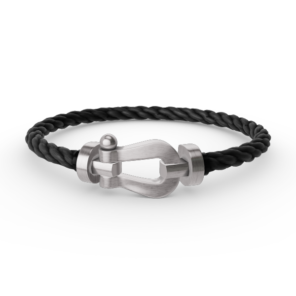 [Garvey ]FORCE LARGE HORSESHOE NO DIAMOND BRACELET SILVER