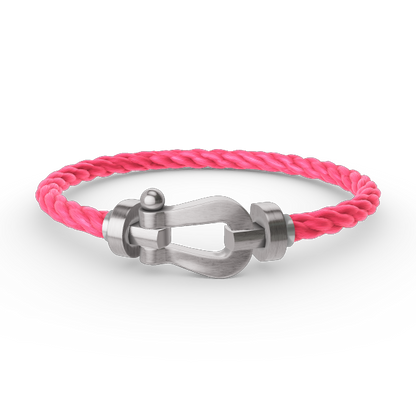[Garvey ]FORCE LARGE HORSESHOE NO DIAMOND BRACELET SILVER