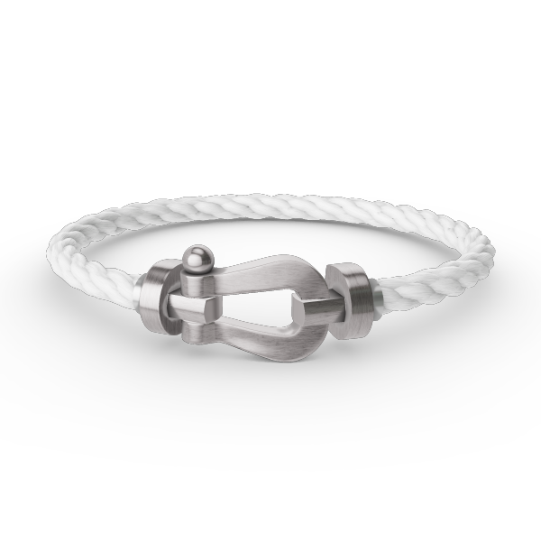 [Garvey ]FORCE LARGE HORSESHOE NO DIAMOND BRACELET SILVER