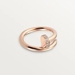 [Garvey ]JUSTE RING 2.65MM PINK GOLD DIAMOND
