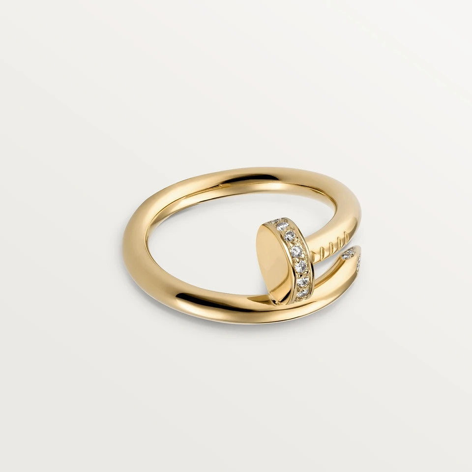 [Garvey ]JUSTE RING 2.65MM GOLD DIAMOND