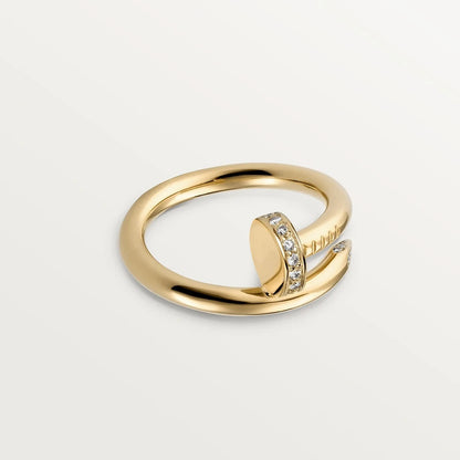 [Garvey ]JUSTE RING 2.65MM GOLD DIAMOND