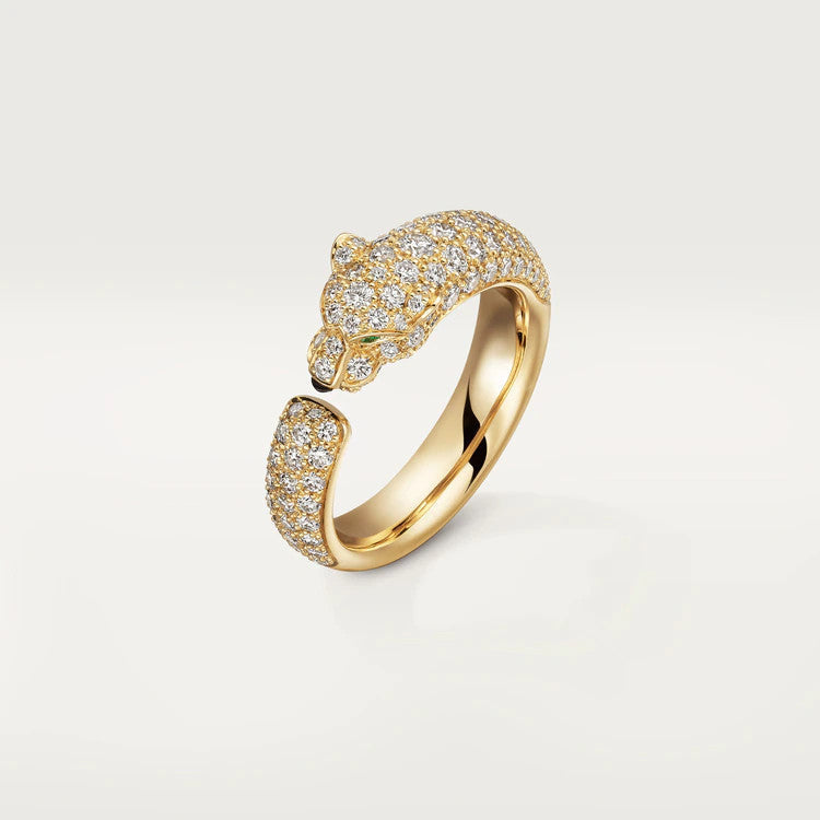[Garvey ]PANTHERE PINK GOLD DIAMOND RING
