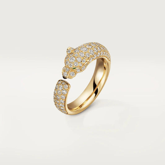 [Garvey ]PANTHERE PINK GOLD DIAMOND RING